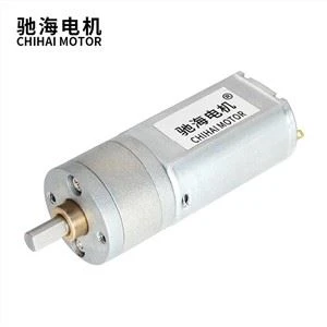 Motor cu angrenaj DC cu cuplu mare de 20 mm Motor 180 cu cutie de viteze coală
