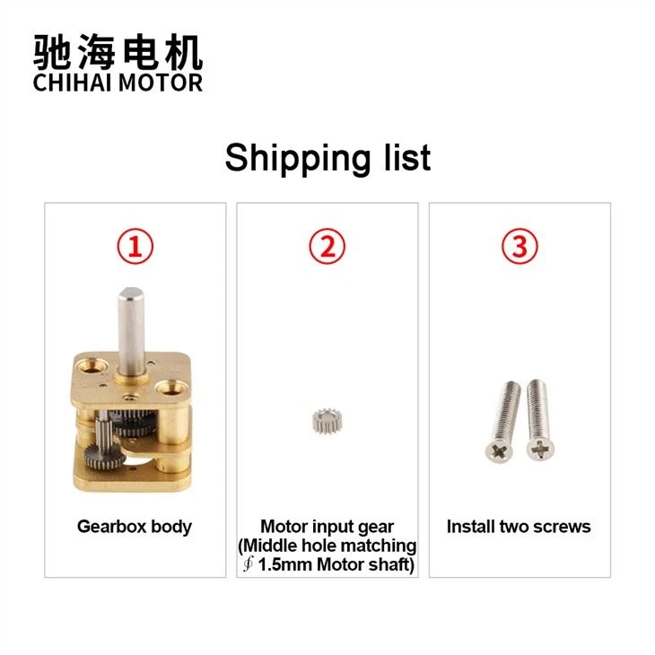 13mm Full Metal Gear Gearbox Speed Reduction Reducer